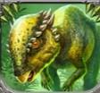 緑色の恐竜