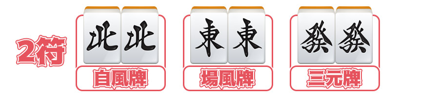 雀頭0サイン