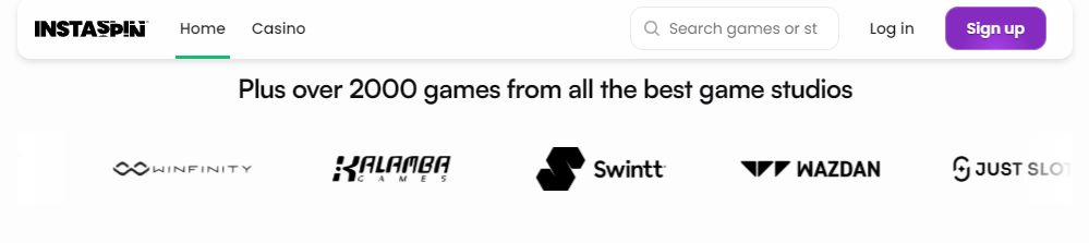 インスタスピンのゲーム