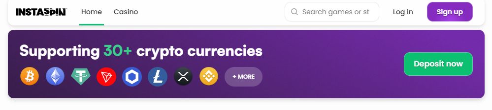 インスタスピンの入出金