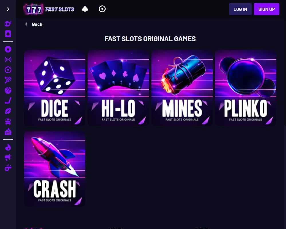 ファストスロットのオリジナル